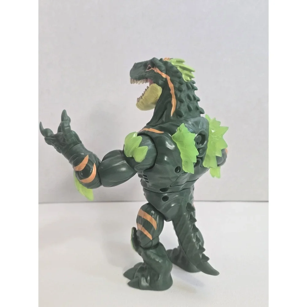 Beast Lab Dino Creator Raging Raptor 8' Figure. RARE HTF Lights and Sound Tested